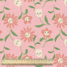 Acryl Coated Cotton LISA Strawberry Milk / Vintage Multicolored